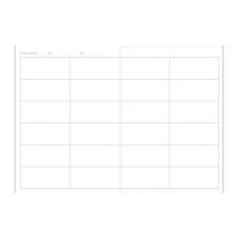 Agenda De Bord Enseignant - Format A4 21 X 29.7 Cm - Non Millésimé - Clairefontaine - 72 Pages