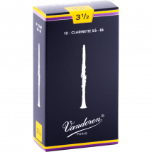 Vandoren Cr1035 - Anches Pour Clarinette Si Bémol Traditionnelles - Force 3,5