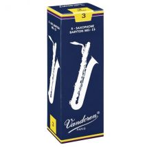 Vandoren Traditional 3 1/2 - Anche Pour Saxophone Baryton - Pack De 5