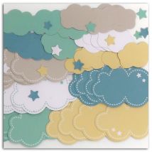 20 Formes De Découpe Nuages Etoiles - Léonard - Draeger by Toga