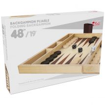 Backgammon En Bois - 48 Cm - Ferti Games