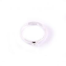 Bague Anneau Fine Argentée Créalia