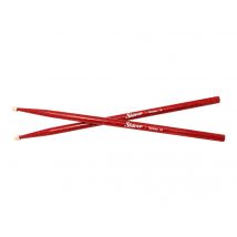 Paire De Baguettes Tear Drop 7a En Noyer - Rouge - Shiver