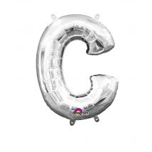 Ballon Lettre C Argenté - Anagram