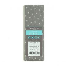 Ruban Biais - 3 M - Etoile Taupe - Parytis