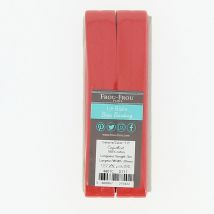 Ruban Biais - 5 M - Uni Coquelicot - Parytis