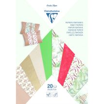 Bloc Multi-papiers A4 - Noël Végétal - Clairefontaine