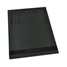 Bloc De 20 Feuilles Black Black 300g - 24x32 Cm - Fabriano