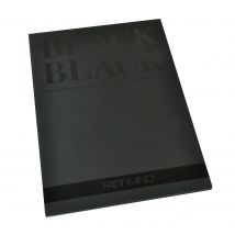 Bloc De 20 Feuilles Black Black A4 - 300g - Fabriano