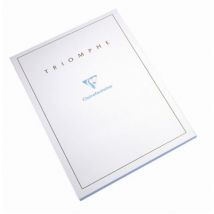 Bloc De Correspondance Triomphe A4 21x29.7 Cm 50 Feuilles Velin Ligné 90g - Clairefontaine
