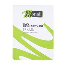 Bloc Huile/acrylique 36 X 48 Cm - Monali