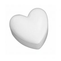 Boîte Cœur Polystyrène 15 Cm - Rayher