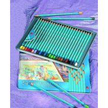 Boite Metal 24 Crayon Aquarell Boite Metal 24 Crayon Aquarelle Derwent - Daler Rowney