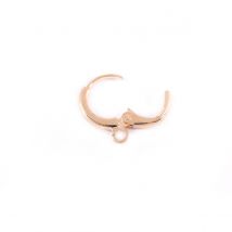 Boucles D'Oreilles Dormeuses Créoles Créalia - Doré