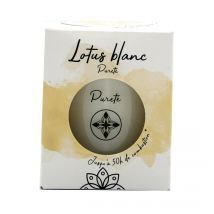 Bougie Végétale Chakra - Lotus Blanc - 180 G - La Chandelière
