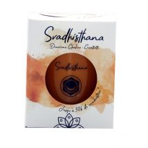 Bougie Végétale Chakra - 180g - Svadhisthana Orange - La Chandelière