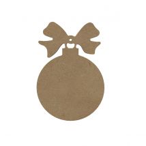Boule Noeud 15 Cm - Support À Décorer En Médium - Gomille