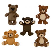Lot De Boutons - Nounours - Recreatys