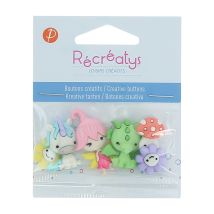 Sachet De Boutons - Petits Personnages - Récréatys - Recrea