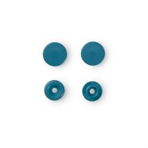 Boutons Pression Color Snaps - Turquoise Foncé - 12.4 Mm - Rond - Prym