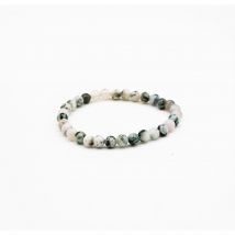 Bracelet Perles 6 Mm - Agate Arbre - Camille Ambiance Nature