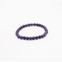 Bracelet - 6 Mm - Amethyste - Camille Ambiance Nature