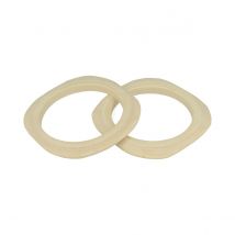 2 Bracelets Carrés En Bois - 3mm - Lucy