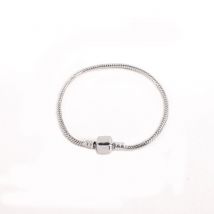 Bracelet Maille Serpentine Créalia - Rhodium