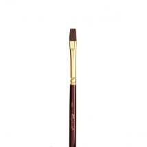 Pinceau Brosse Sepia Plat Court Raphaël - N°6