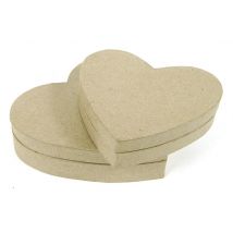 Bte C?ur Pap Mach 13x11cm - Decopatch