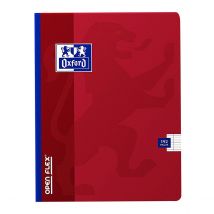 1 Cahier Polypro - 24 X 32 Cm - Openflex - Oxford - 192 Pages Grands Carreaux - Coloris Assortis