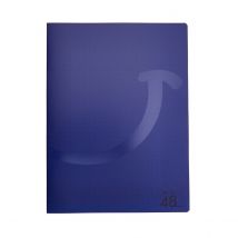 Cahier - 24 X 32 Cm - 48 Pages Grands Carreaux - Bleu - Cultura