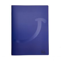 Cahier - 24 X 32 Cm - 96 Pages Grands Carreaux - Bleu - Cultura