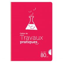 Cahier De Travaux Pratiques - A4 - 21 X 29,7 Cm - 80 Pages Grands Carreaux - Cultura