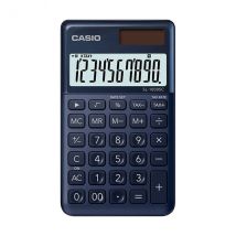 Calculatrice De Poche Casio - De Bureau - Sl-1000sc - Bleu Marine