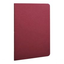 Carnet - Format A5 14.8 X 21 Cm - Age Bag - Clairefontaine - 96 Pages Lignées - Rouge