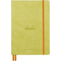 Carnet - Format A5 14.8 X 21 Cm - Rhodiarama - Rhodia - 240 Pages Lignées - Vert Anis