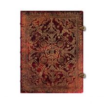 Carnet Paperblanks - Carmin -18 X 23 Cm - Equinoxe - 144 Pages Lignées