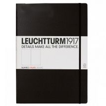 Carnet Master 233p Ligne Noir - Leuchtturm