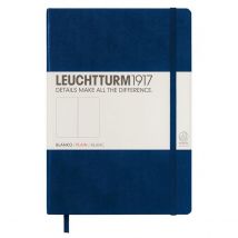 Carnet Medium Uni Bleu Marine - Leuchtturm