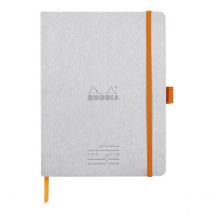 Carnet - Format A5 14.8 X 21 Cm - Meeting - Rhodia - 160 Pages Meeting - Argent