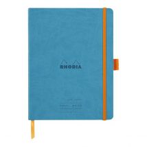 Carnet - Format A5 14.8 X 21 Cm - Meeting - Rhodia - 160 Pages Meeting - Turquoise