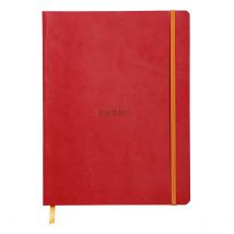 Carnet - 19 X 25 Cm - Rhodiarama - Rhodia - 160 Pages Lignées - Coquelicot