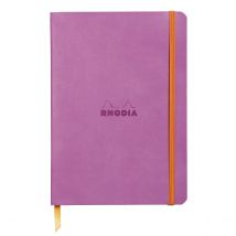 Carnet - Format A5 14.8 X 21 Cm - Rhodiarama - Rhodia - 160 Pages Pointillées - Lilas