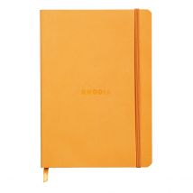 Carnet - Format A5 14.8 X 21 Cm - Rhodiarama - Rhodia - 160 Pages Pointillées - Orange