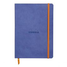 Carnet - Format A5 14.8 X 21 Cm - Rhodiarama - Rhodia - 160 Pages Pointillées - Saphir