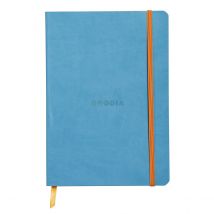Carnet - Format A5 14.8 X 21 Cm - Rhodiarama - Rhodia - 160 Pages Pointillées - Turquoise