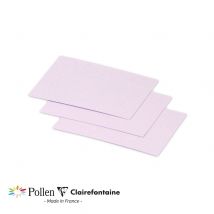 25 Cartes Pollen 70x95 Mm - Lilas - Clairefontaine