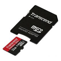 Carte Mémoire Micro Sdhc - 32 Go - Transcend