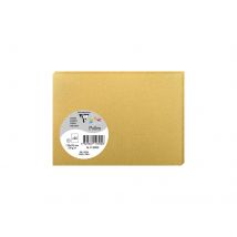 25 Cartes Pollen 110x155 Mm - Or - Clairefontaine